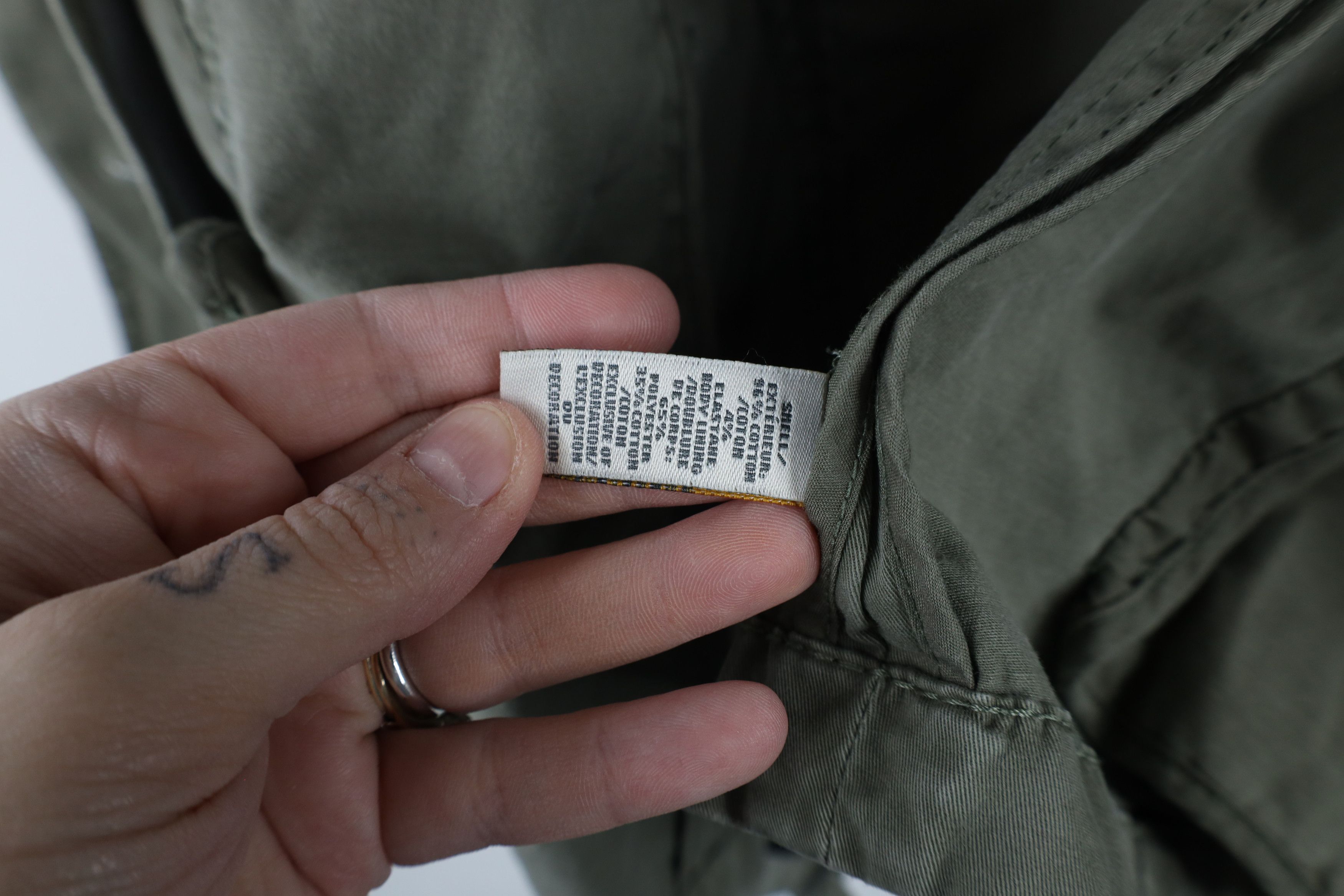 Abercrombie & Fitch × Vintage Vintage Y2K Abercrombie & Fitch Military Peacoat Trench Coat Size L / US 10 / IT 46 - 11 Thumbnail