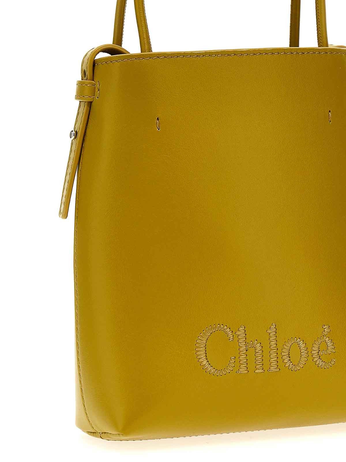 Chloe o1loc1c0125 CHC23 Size: OS / Sack Bag in Mustard Size ONE SIZE - 3 Thumbnail
