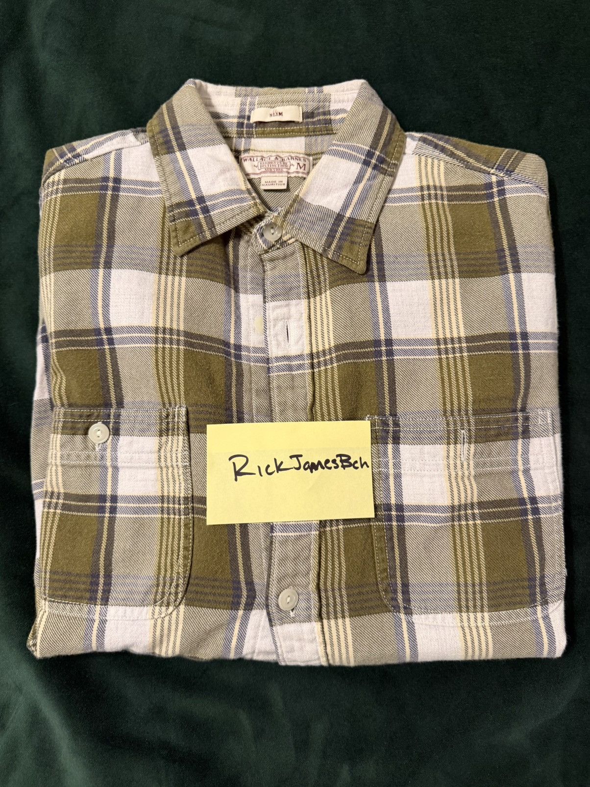 Wallace & Barnes Vintage Flannel Size US M / EU 48-50 / 2 - 2 Thumbnail