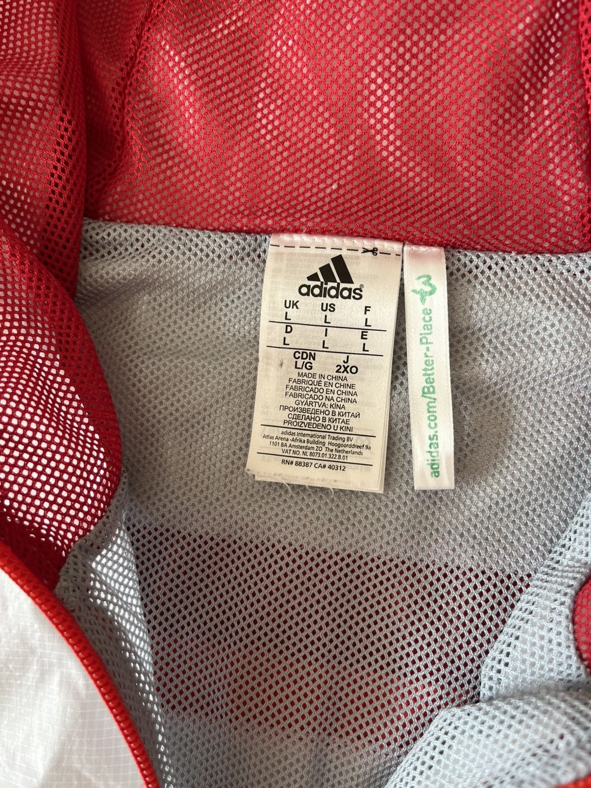 Adidas Adidas 2013-14 Germany adidas Hooded Rain Jacket Size US L / EU 52-54 / 3 - 6 Thumbnail
