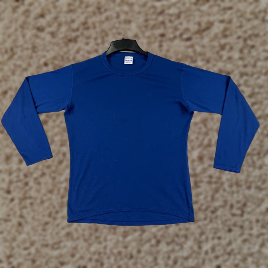 Patagonia VINTAGE Patagonia Shirt Men Small Blue Capilene Short Sleeve Polyester USA Size US S / EU 44-46 / 1 - 1 Thumbnail