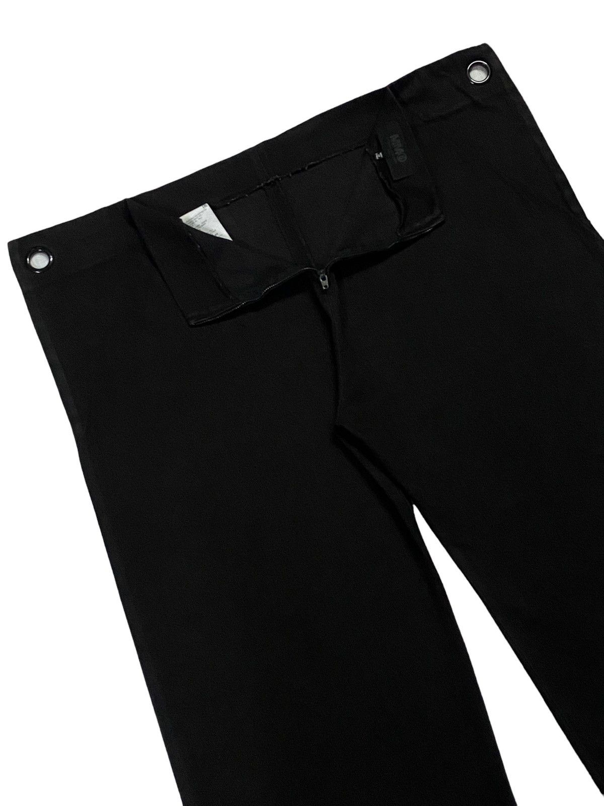 Maison Margiela Maison Margiela Black Baggy Wide Leg Jeans Size 26" / US 2 / IT 38 - 15 Thumbnail
