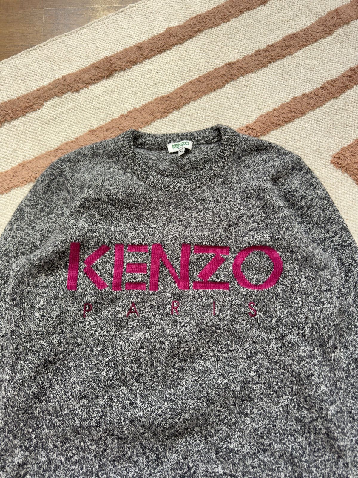 Kenzo VINTAGE KENZO CUTE WOOL SWEATER Size M / US 6-8 / IT 42-44 - 3 Thumbnail