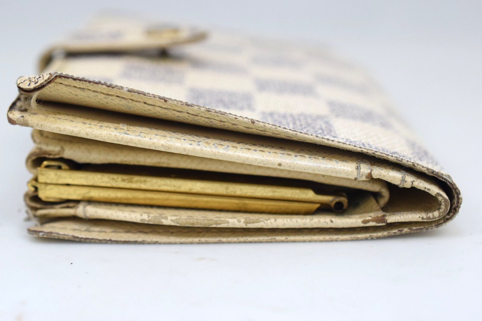 Louis Vuitton Louis Vuitton Portefeuille Viennois Wallet Azur N61676 Size ONE SIZE - 4 Thumbnail