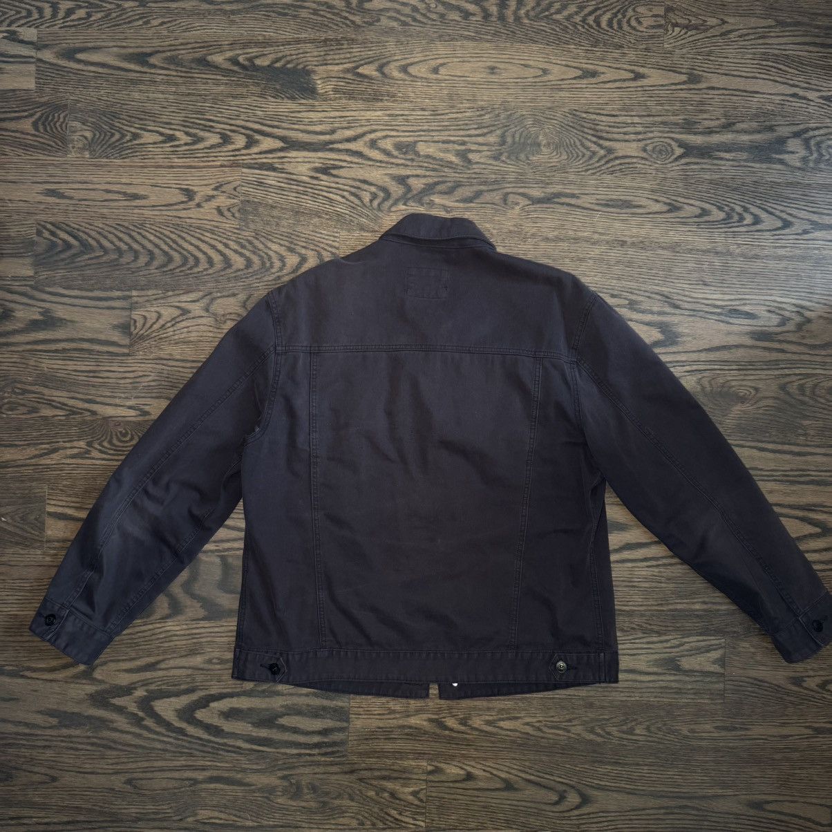 Vintage Vintage Cropped Boxy Fit Trucker Jacket Size US M / EU 48-50 / 2 - 2 Thumbnail