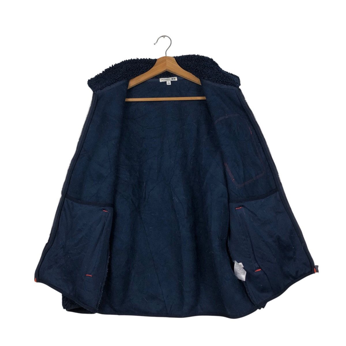 Japanese Brand 📌Vintage Zipper Fleece Jacket Uniqlo J.W.Anderson Size US L / EU 52-54 / 3 - 14 Thumbnail