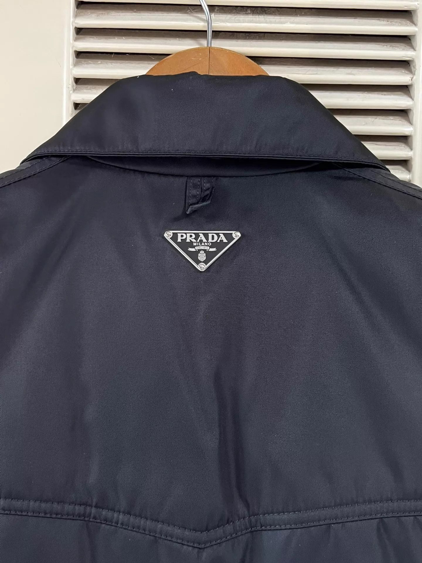 Prada Prada Recycled Nylon Down Jacket Black Size 38 Size XS / US 0-2 / IT 36-38 - 5 Thumbnail