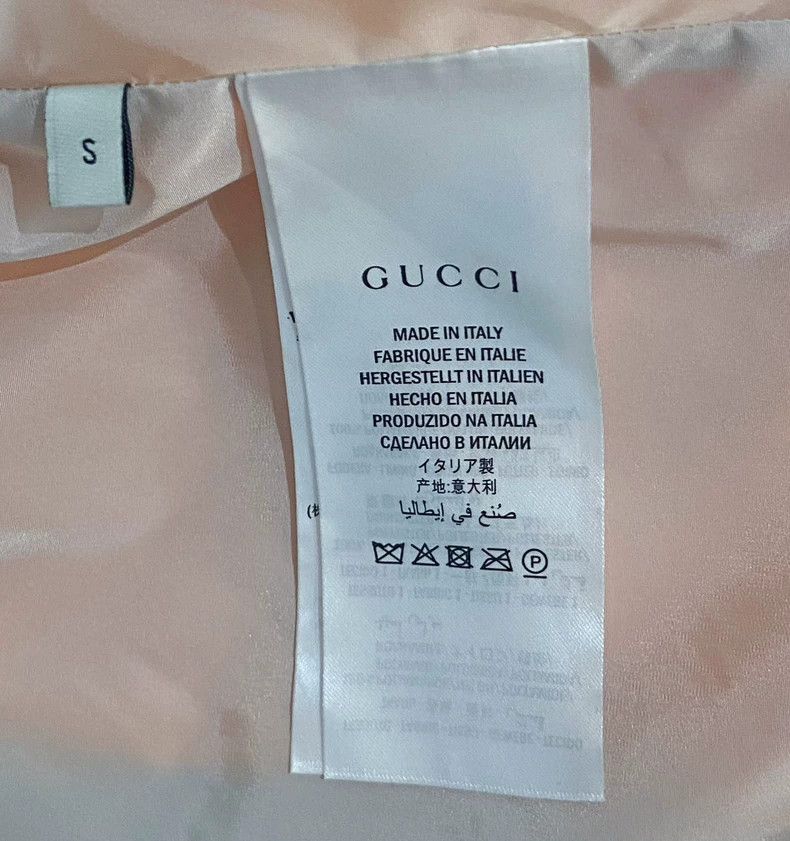 Gucci Gucci Floral geometric white stripe yellow coat 2501-Nextar Size US S / EU 44-46 / 1 - 6 Thumbnail