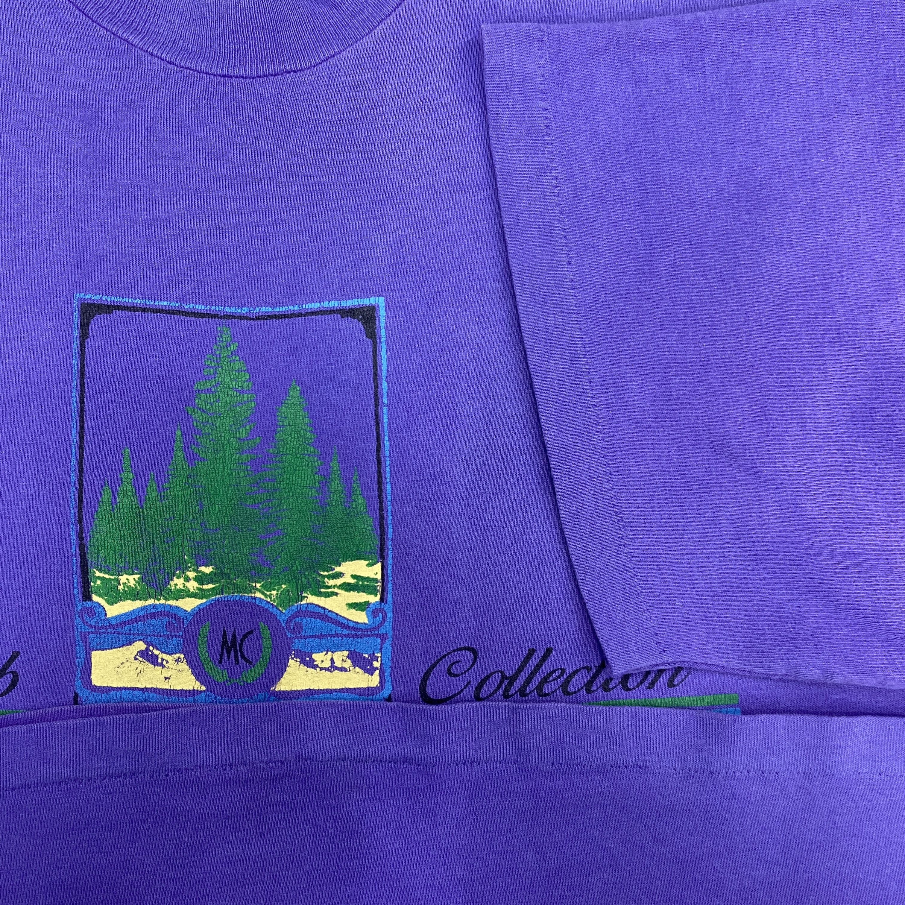 Vintage Vintage Lake Tahoe Le Club Mountain TShirt - J007 Size US M / EU 48-50 / 2 - 7 Thumbnail