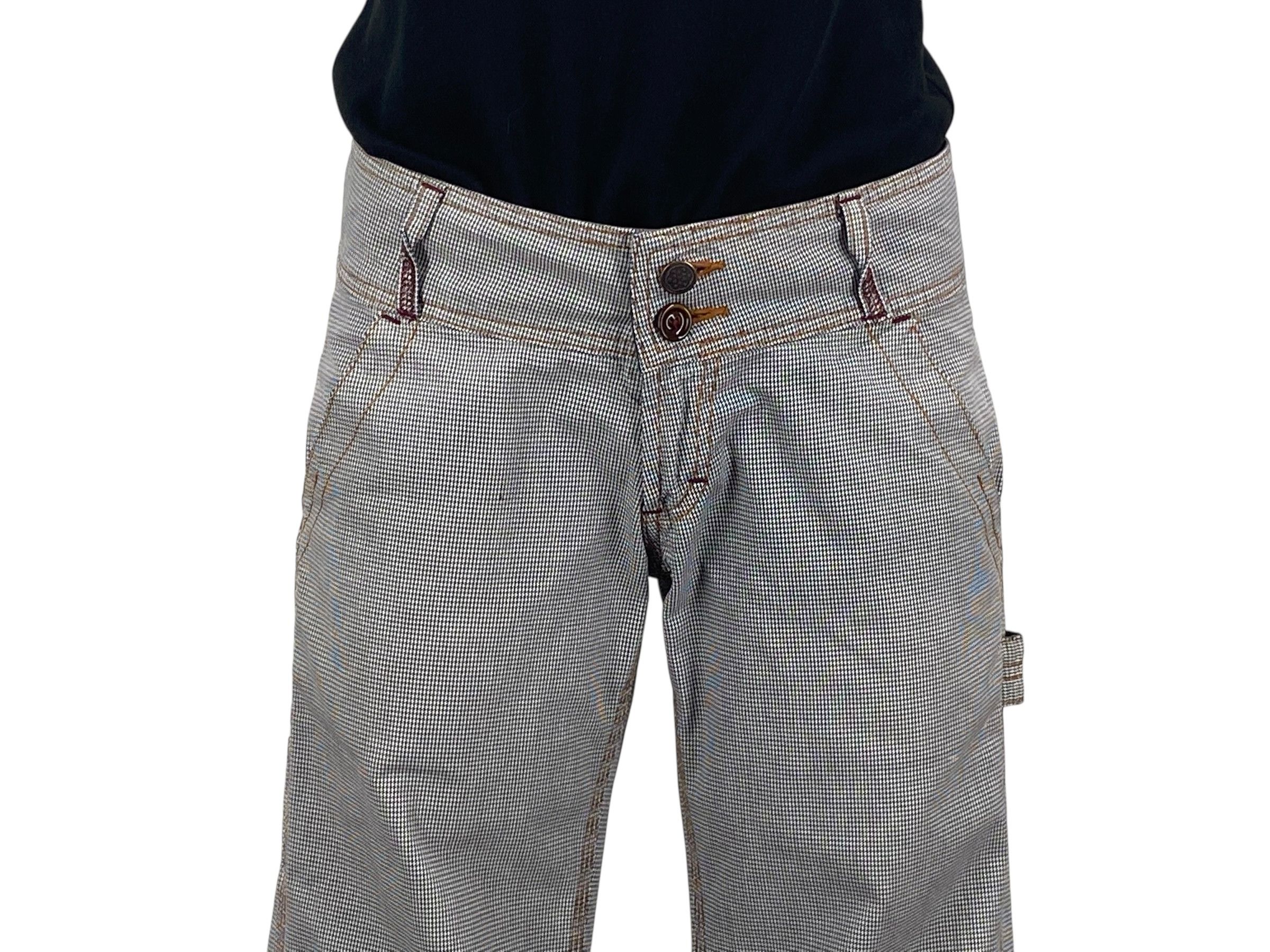 Japanese Brand Betty Smith Pants Hickory Pants Buckle Back Pants Size 25" / US 0 / IT 36 - 3 Thumbnail