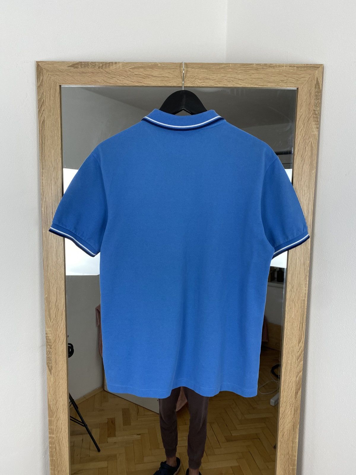 Prada Red Tab blue polo by Prada Milano Size US L / EU 52-54 / 3 - 3 Thumbnail