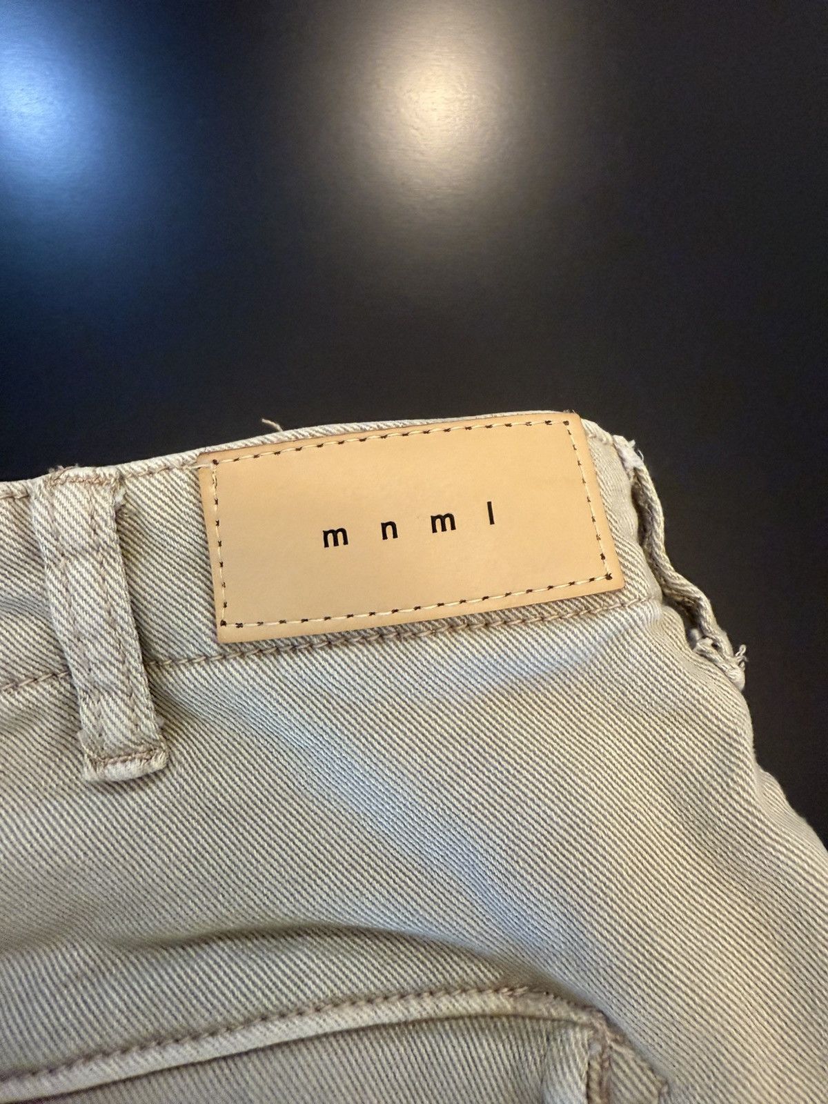 MNML D152 CARGO STRAIGHT DENIM Size US 29 - 3 Thumbnail