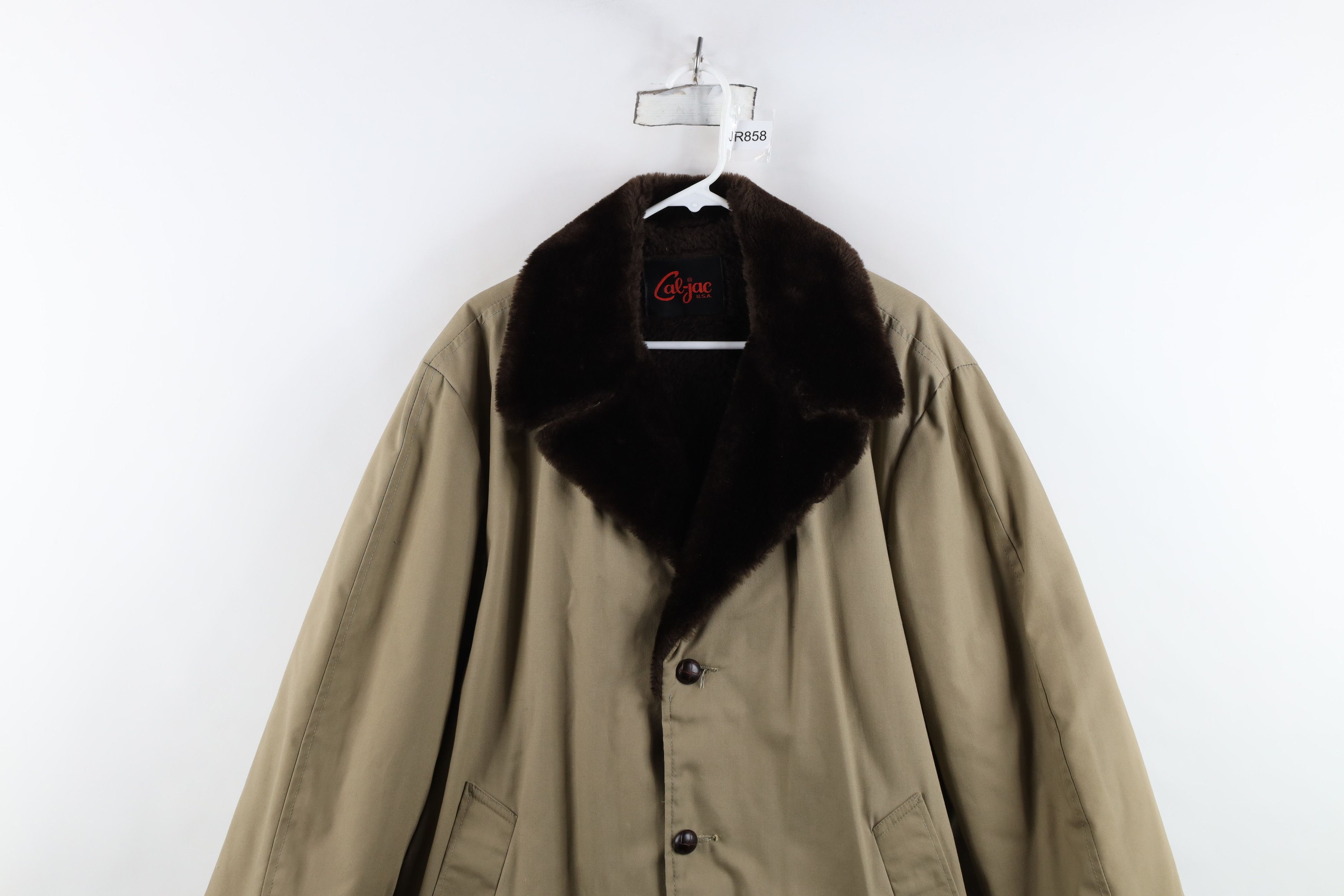 Vintage Vintage 70s Streetwear Western Rancher Overcoat Jacket USA Size US XXL / EU 58 / 5 - 2 Thumbnail