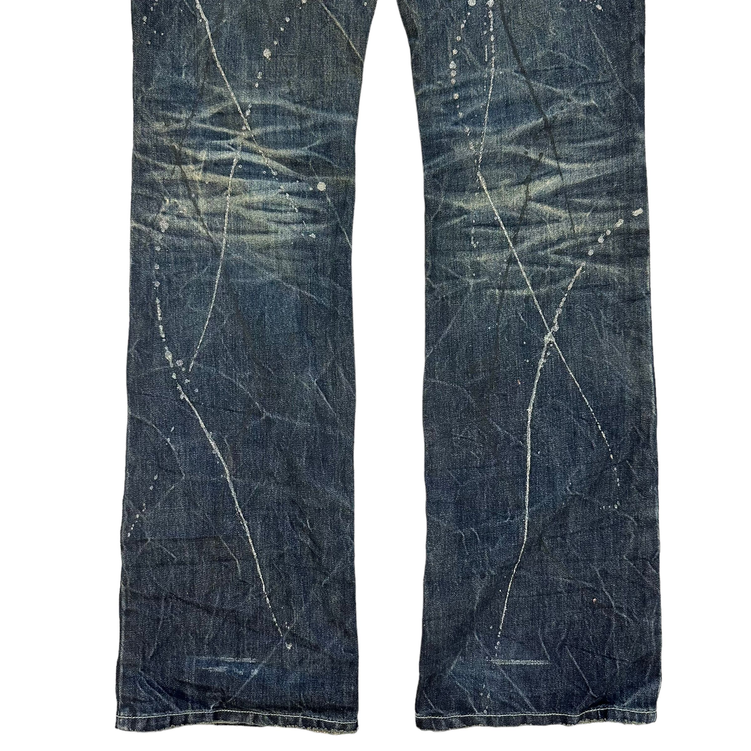 Japanese Brand Xfrm WILD JEANS #8514-012 Size 31" - 17 Thumbnail