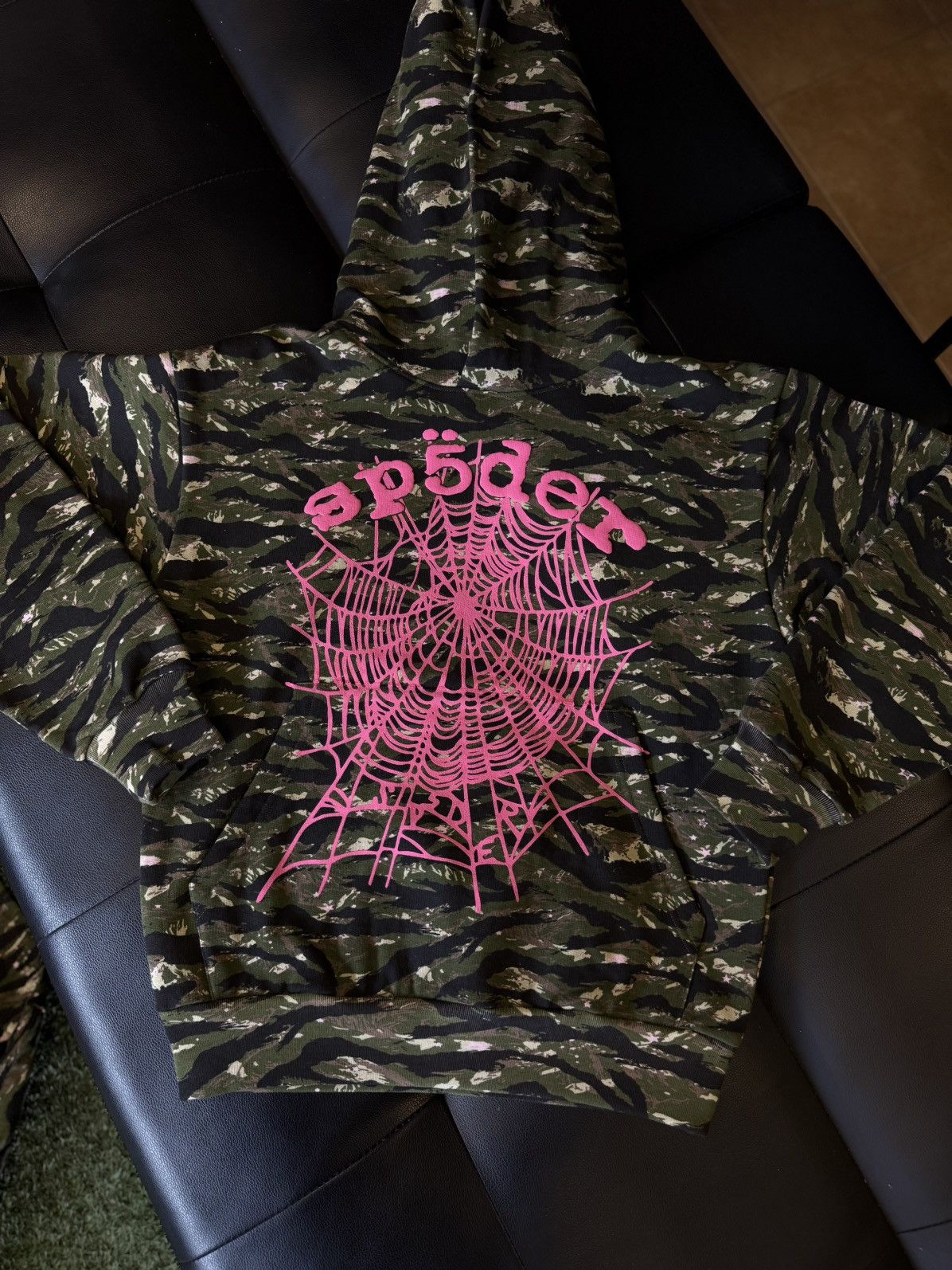 Sp5der Sp5der Worldwide Green Camo Hoodie Size S (NEW) Size US S / EU 44-46 / 1 - 4 Thumbnail