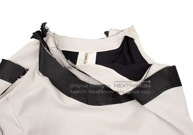 Comme des Garcons Comme Des Garcons size M Beige retro deformation overskirt Size 22" - 6 Thumbnail