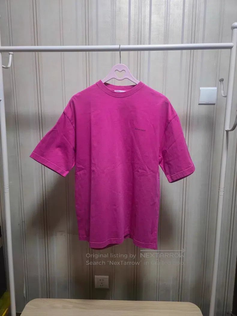 Balenciaga Balenciaga Pink Short Sleeve T-Shirt Size US XS / EU 42 / 0 - 1 Thumbnail