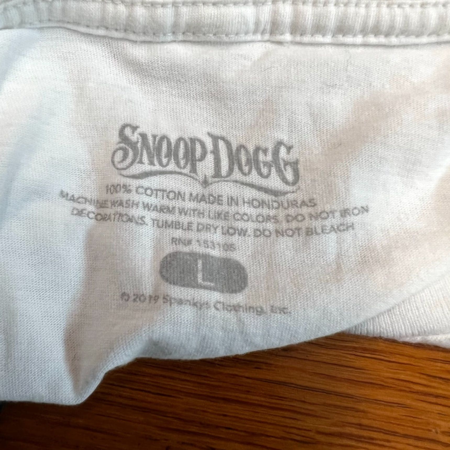 Vintage Snoop Dogg Shirt Adult L White Murder Was The Case Death Row Records Mens T-Shirt Size US L / EU 52-54 / 3 - 4 Thumbnail