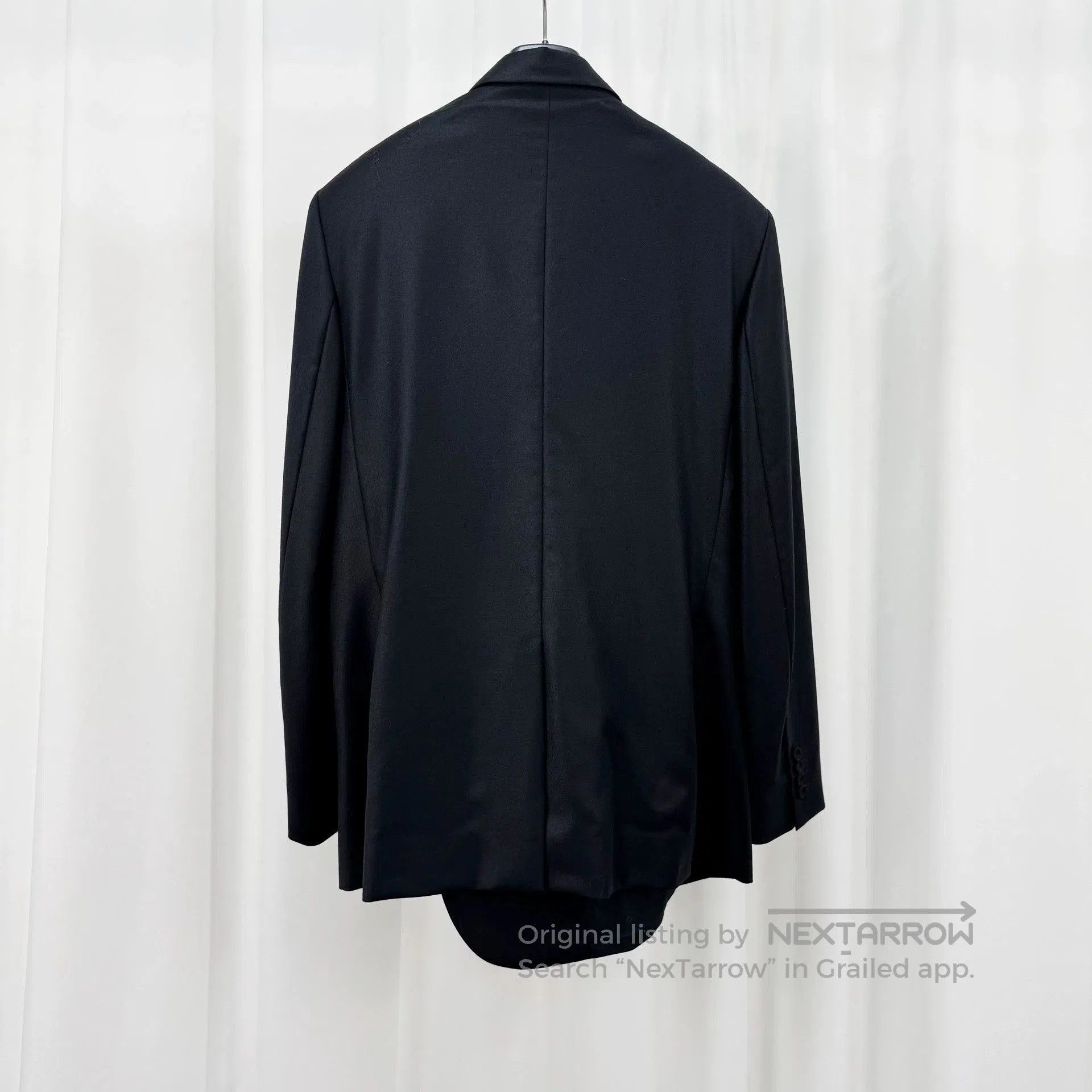 Dior Dior Black Wool Chain Blazer Coat. Size US XXL / EU 58 / 5 - 2 Thumbnail