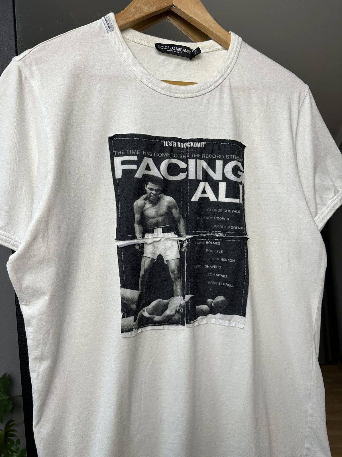 Dolce & Gabbana Vintage Dolce & Gabbana Muhammad Ali T-Shirt D&G