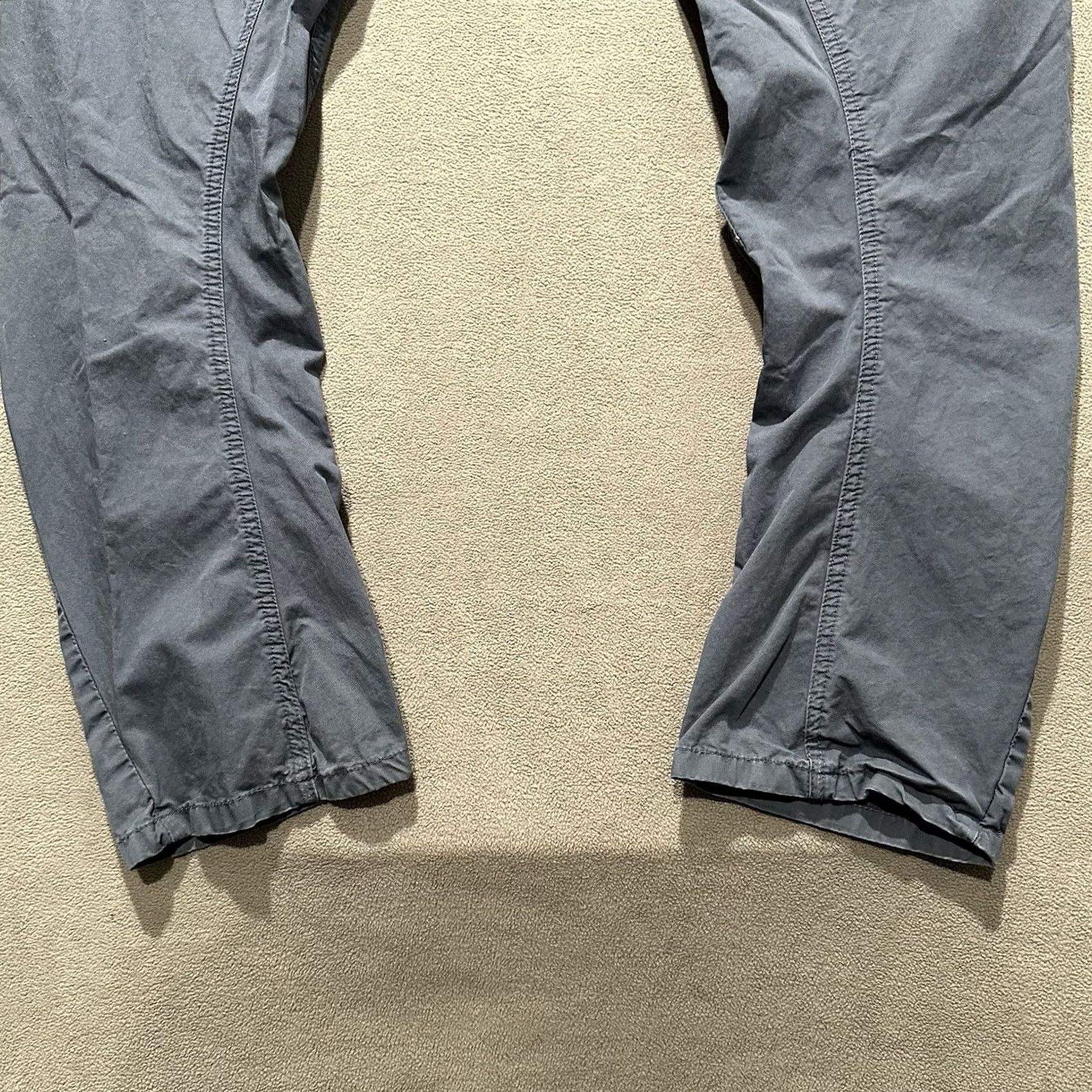 Vintage Crafted Pants Mens 38x30 Blue Tapered Utility Twisted Knee Cargo 3D Size US 38 / EU 54 - 6 Thumbnail