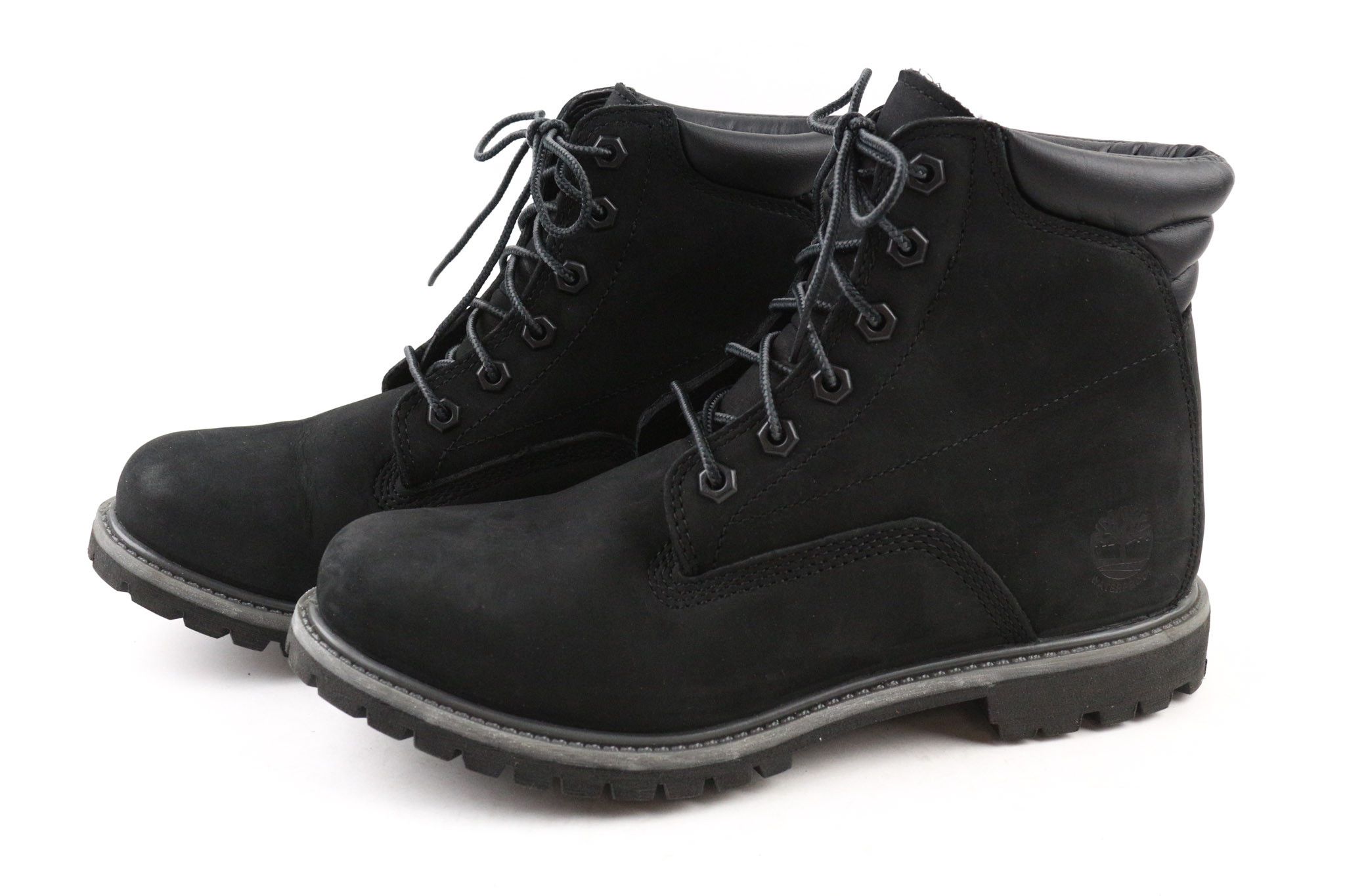 Timberland A17VM UK7.5 Black Leather Waterproof Shoes 79631 Size US 10 / IT 40 - 2 Thumbnail