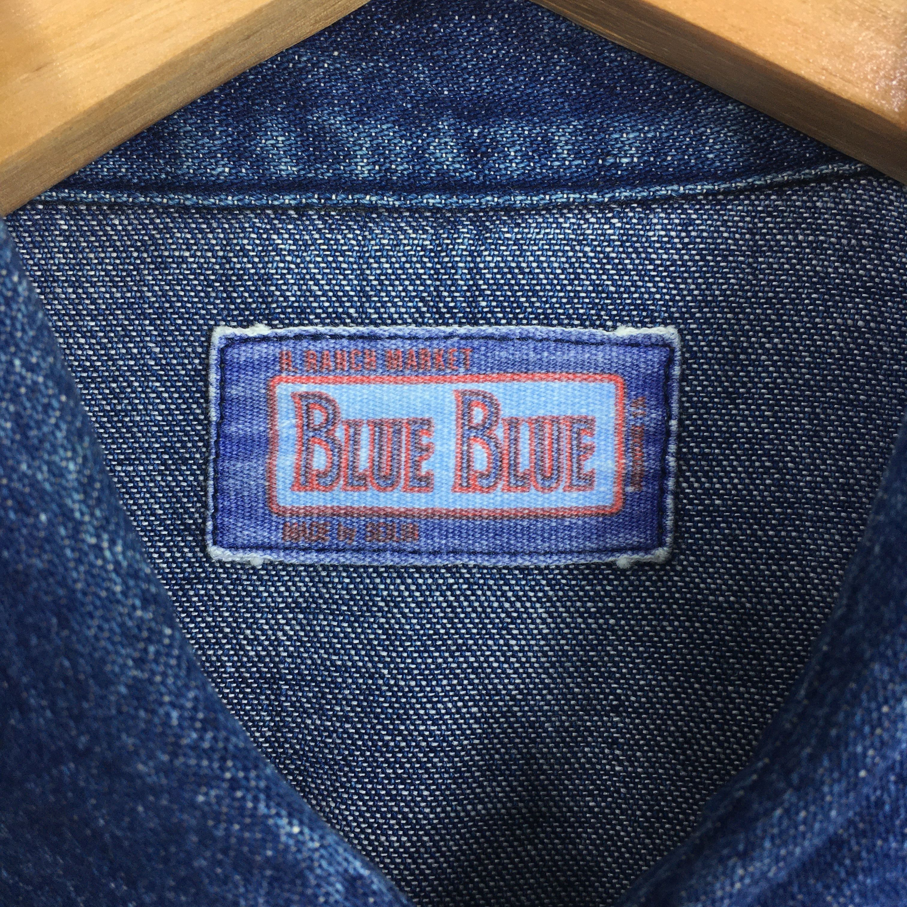 45rpm × Blue Blue Japan × Indigo Vintage Blue Blue Japan Indigo Jeans Kapital Shirt M Size US M / EU 48-50 / 2 - 4 Thumbnail