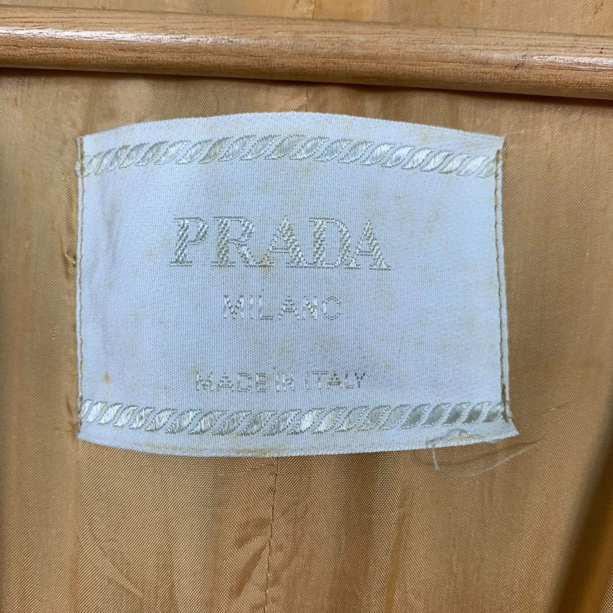 Prada Vintage Prada Made In Italy Brown Women Jacket Size XL / US 12-14 / IT 48-50 - 15 Thumbnail