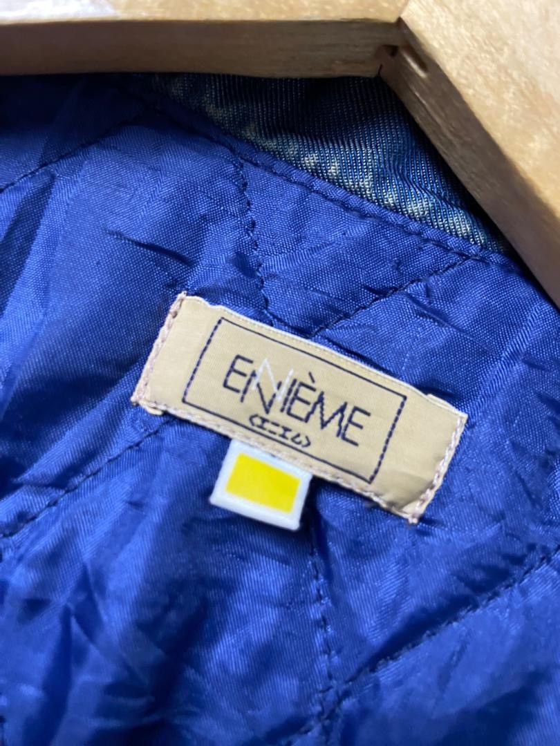 Japanese Brand ENNIME Brand Chambray Style Denim Coat (193) Size US S / EU 44-46 / 1 - 3 Thumbnail