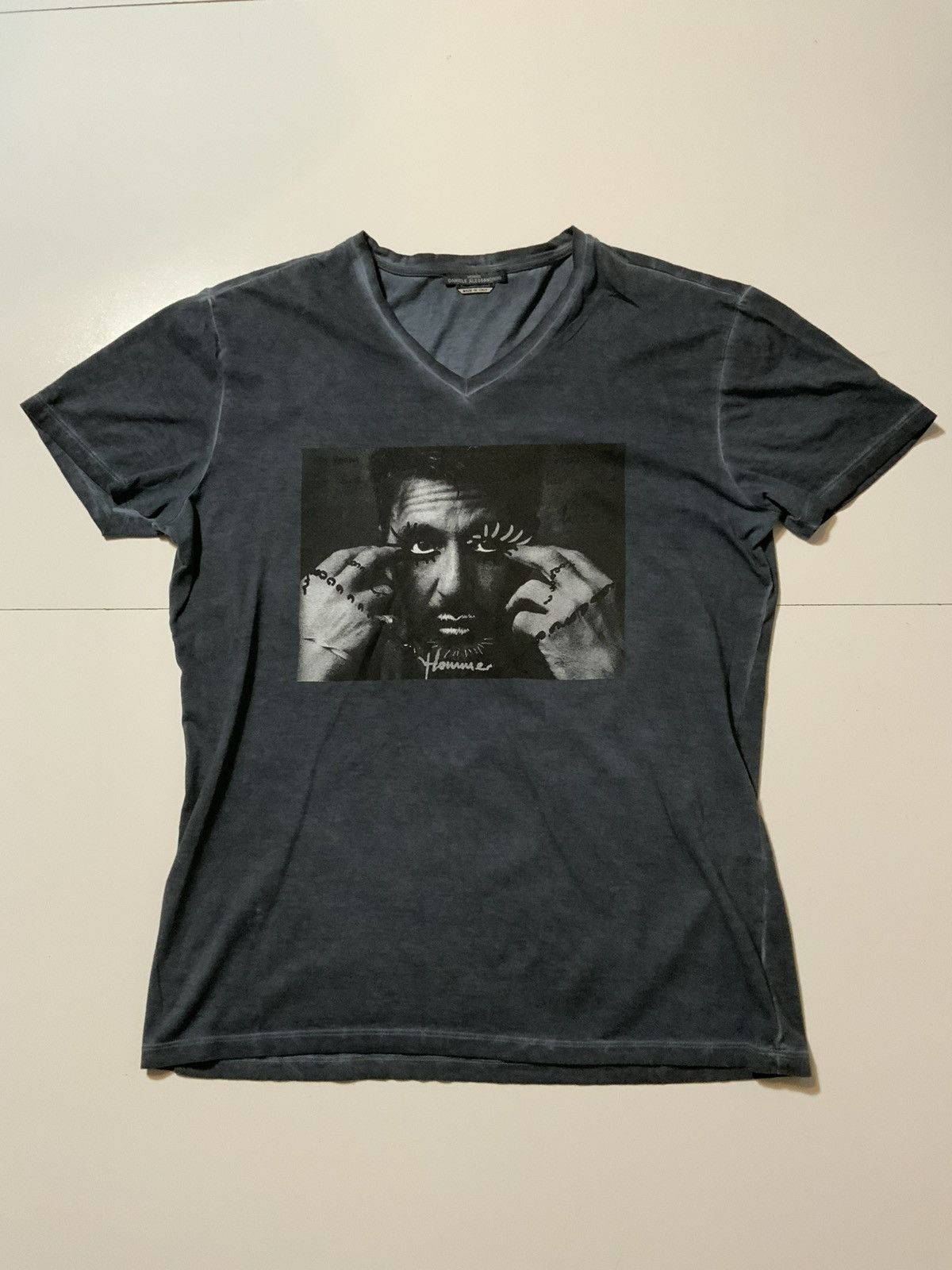 Daniele Alessandrini Homme Made In Italy V Neck T-Shirt