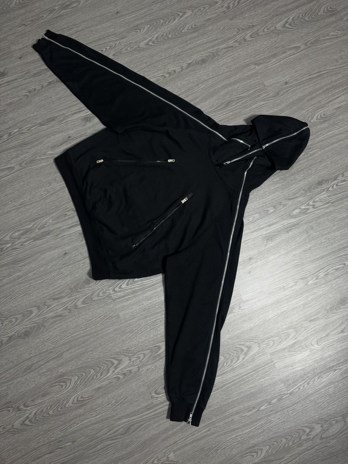 💥SALE💥ZIPERIOR AVANT GARDE PUNK HOODIE BOXY