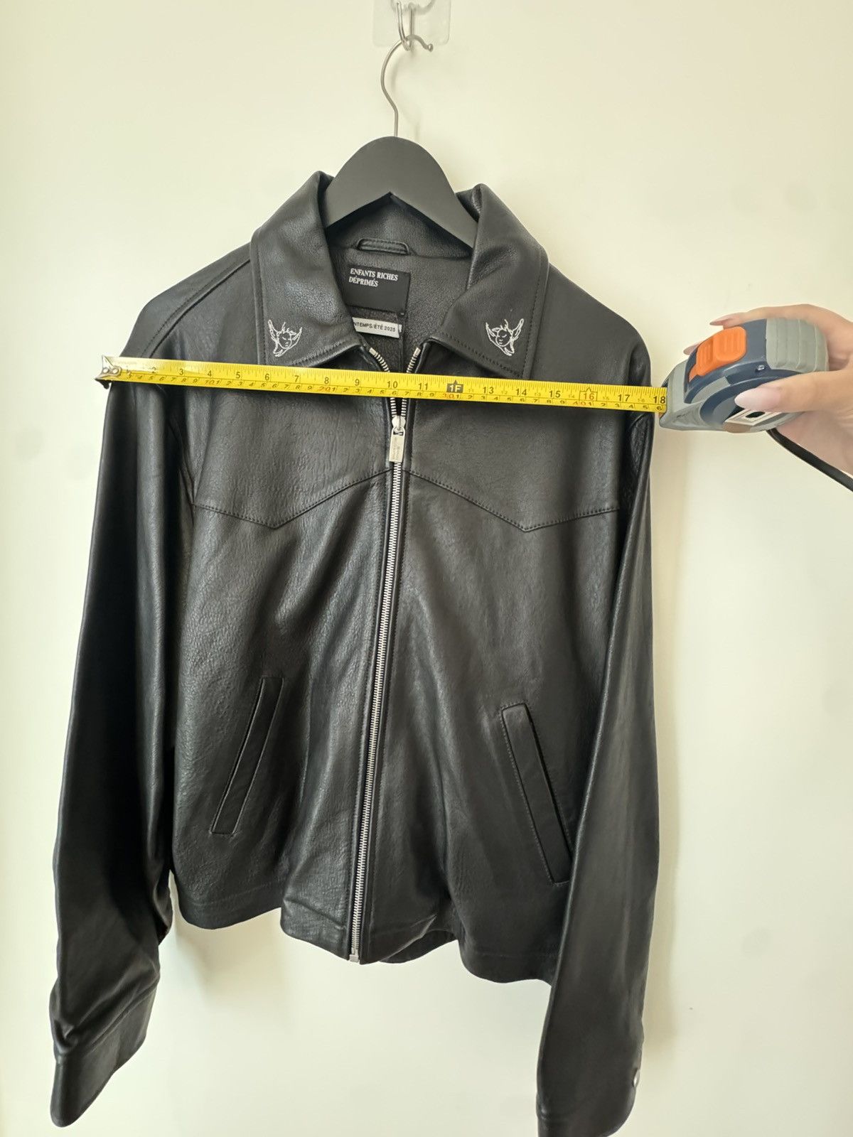 Enfants Riches Deprimes Enfants Riches Déprimés Leather Jacket Black XL Size US XL / EU 56 / 4 - 6 Thumbnail