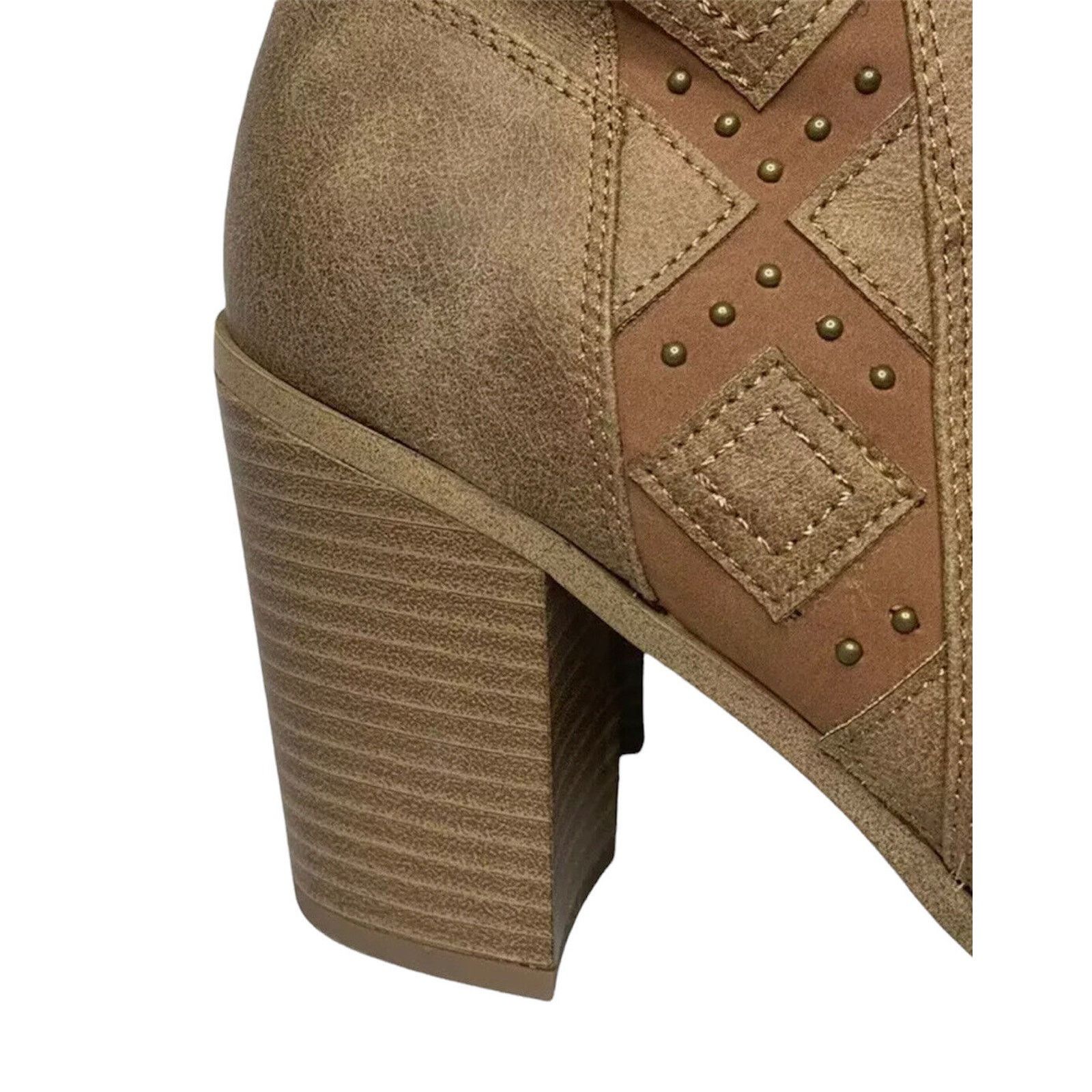 Other Fergalicious Fergie Garcia Tan Brown Ankle Booties 11 Size US 11 / IT 41 - 2 Thumbnail