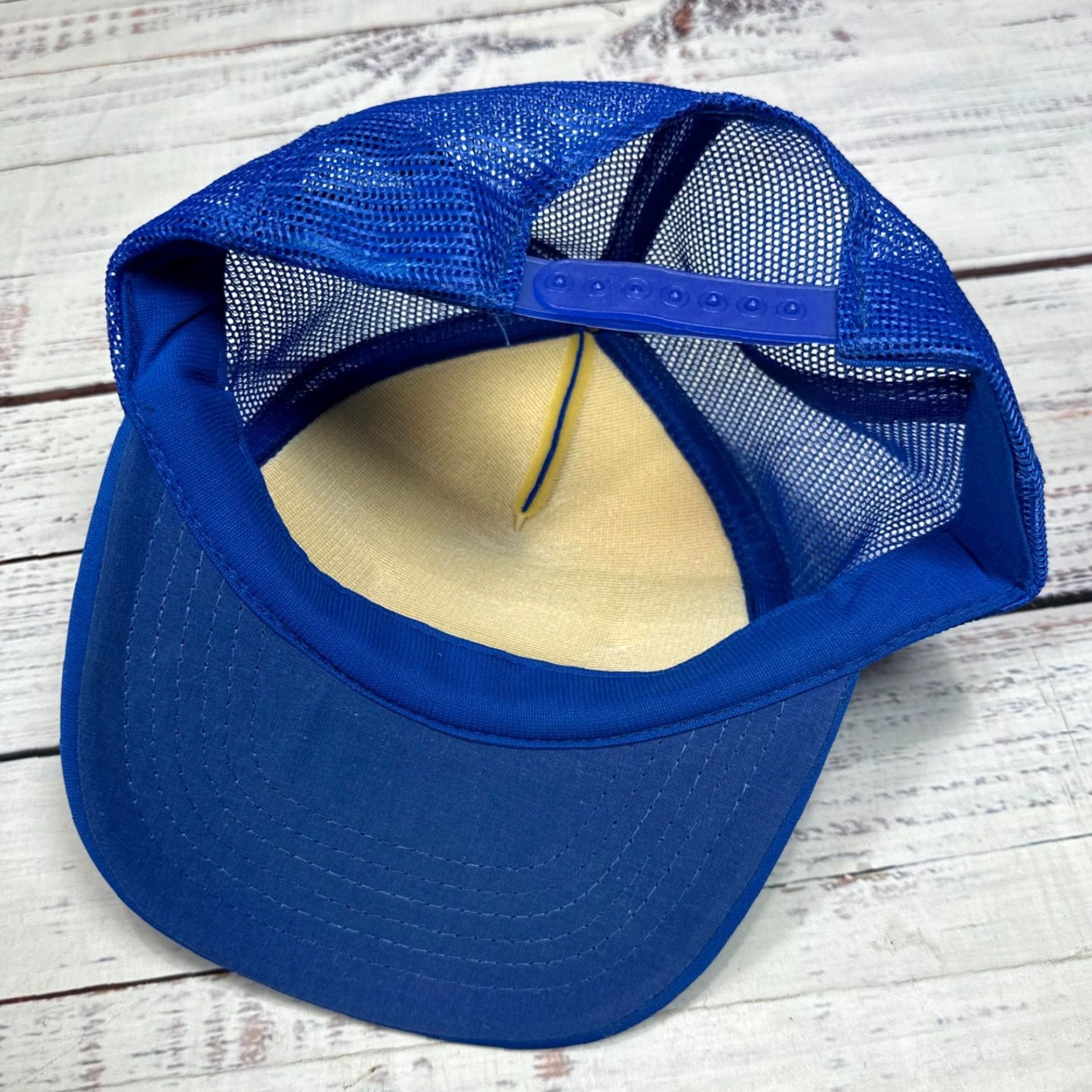 Vintage VINTAGE AFA Air Force Academy Trucker Hat Size M/L Blue Ball Cap Snapback Men's Size ONE SIZE - 7 Thumbnail