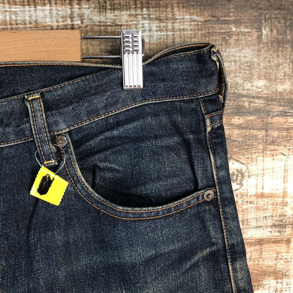 Levi's Levis 503 Blue selvedge vintage Denim Pants #A2617 Size US 33 - 5 Thumbnail