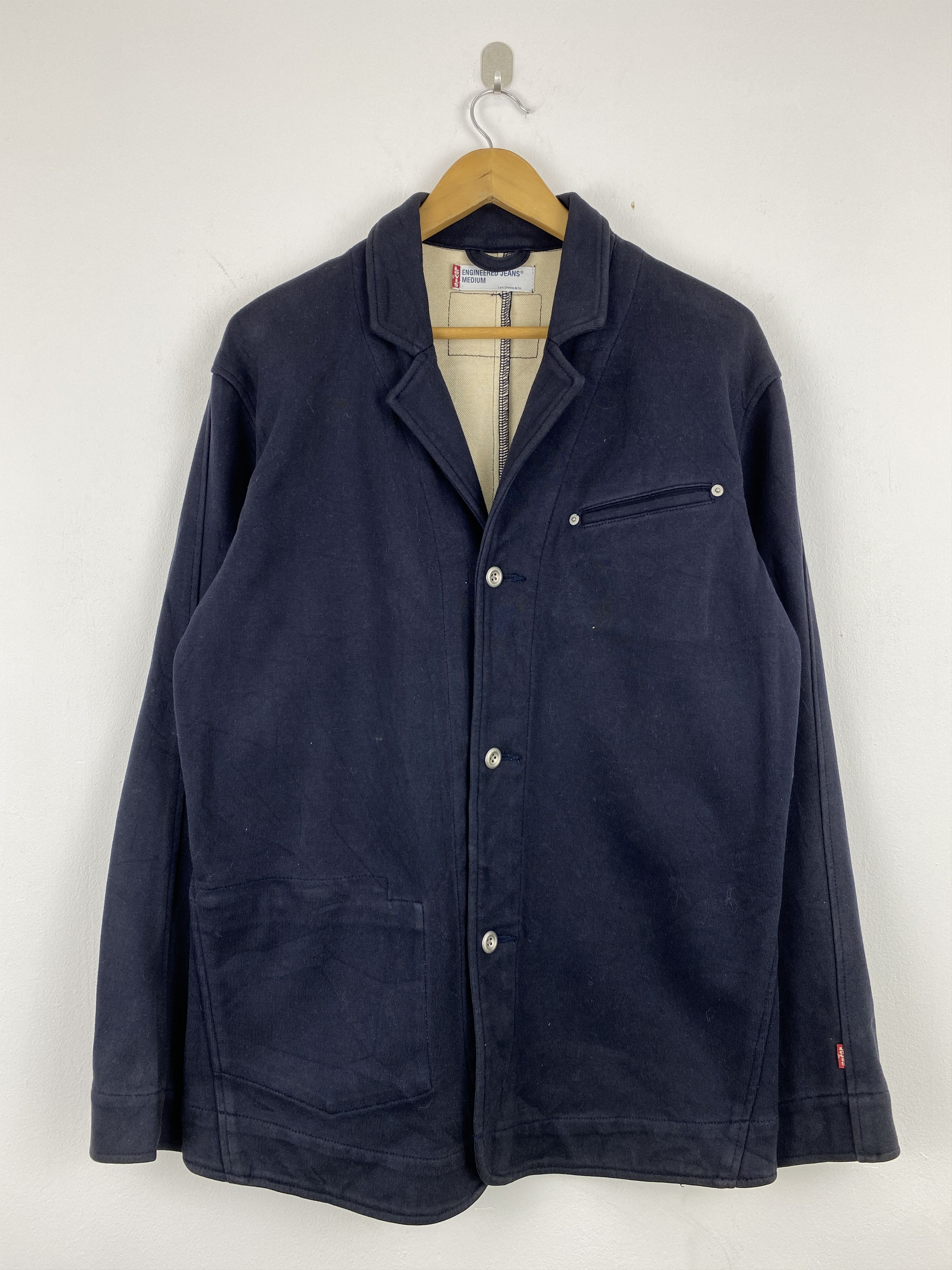 Levi's Vintage 90s Levis Engineered Jeans Button Ups Jacket Size US M / EU 48-50 / 2 - 1 Thumbnail