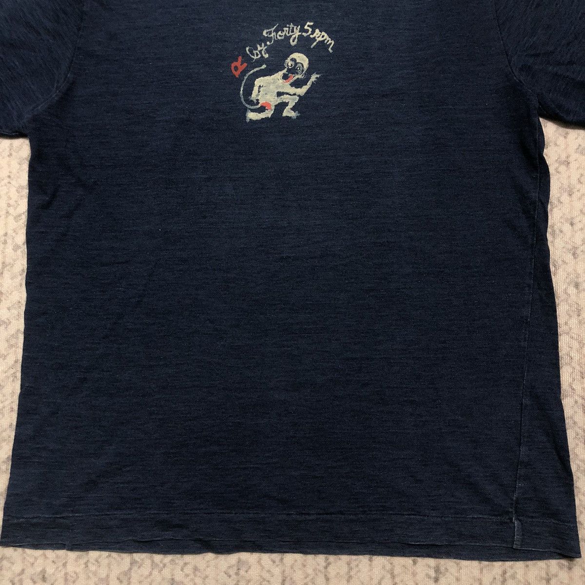 45rpm Faded R by 45Rpm ‘Monkey’ Logo Tees Size US M / EU 48-50 / 2 - 3 Thumbnail