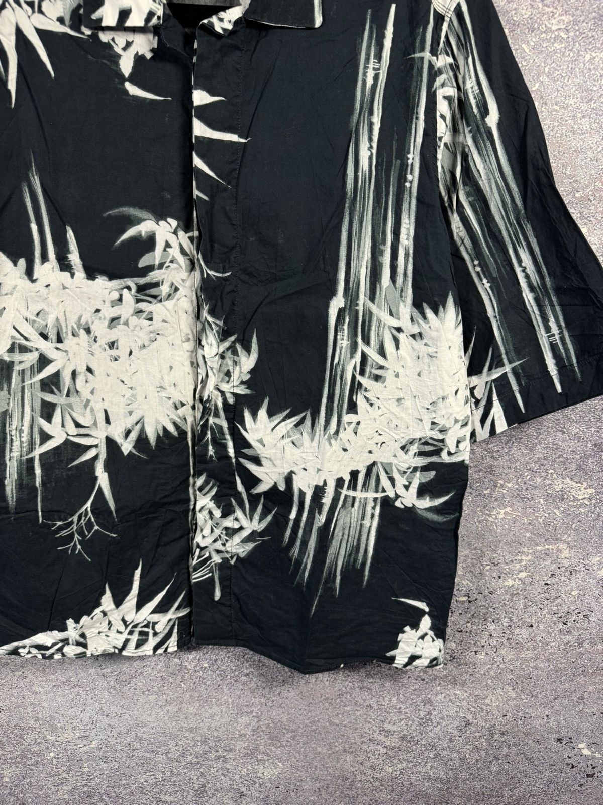 Diesel × Vintage Vintage Diesel Hawaiian Shirt Floral Print y2k Large Size US L / EU 52-54 / 3 - 4 Thumbnail