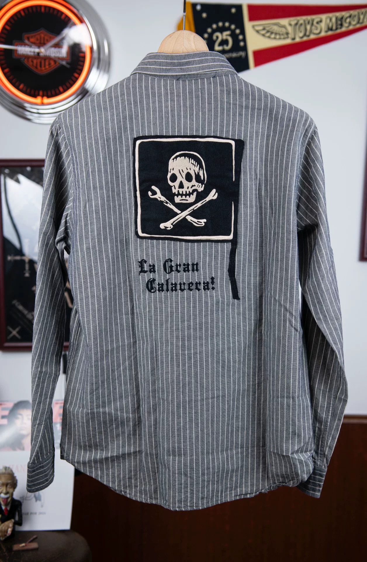 Gangster Doodles GANGSTERVILLE Striped Shirt Size US S / EU 44-46 / 1 - 1 Thumbnail