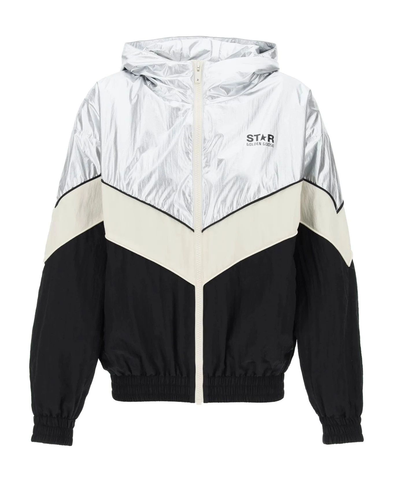 o1y0725 Hooded Jacket in Multicolor