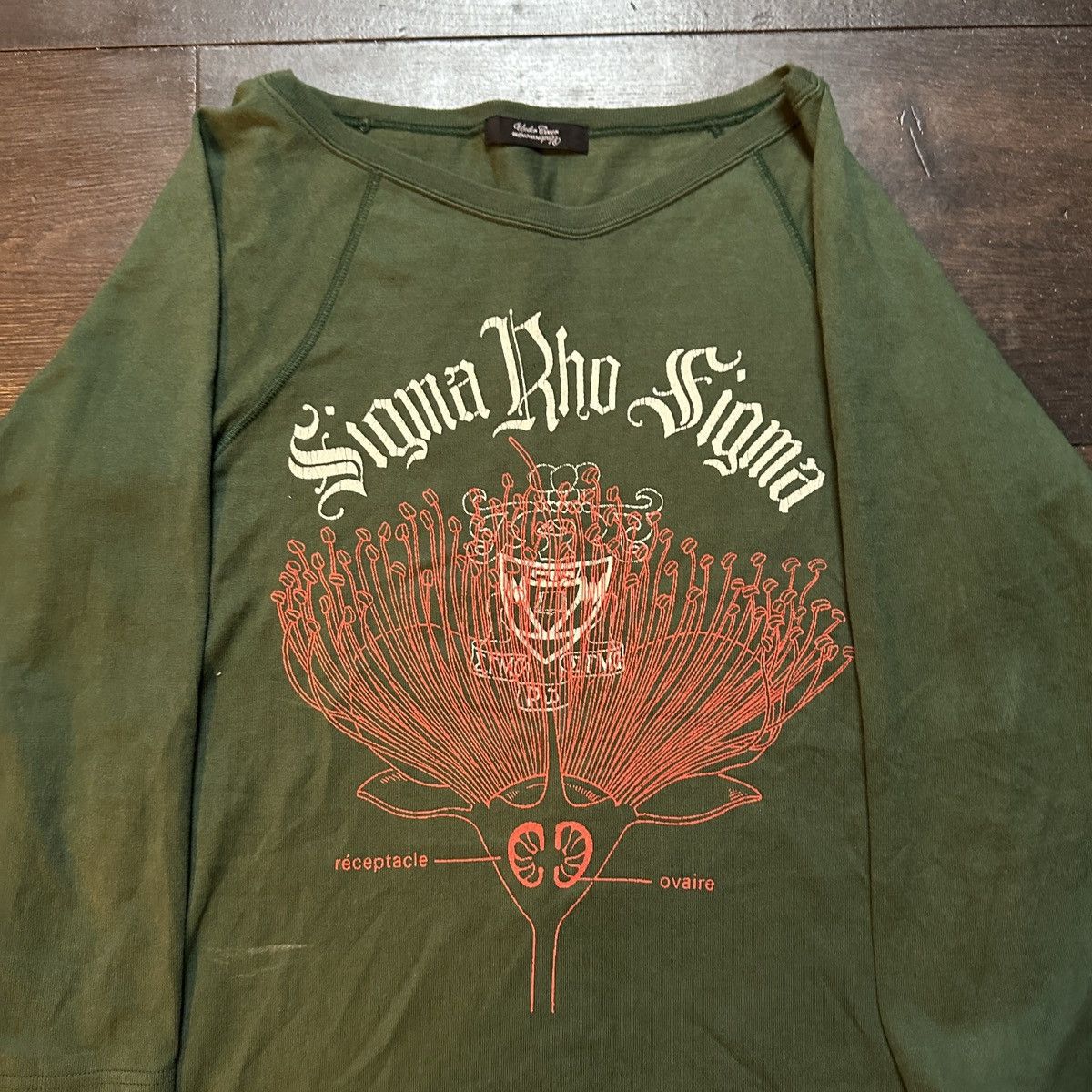 Undercover Undercover 3/4 length vneck tee Size US S / EU 44-46 / 1 - 2 Thumbnail