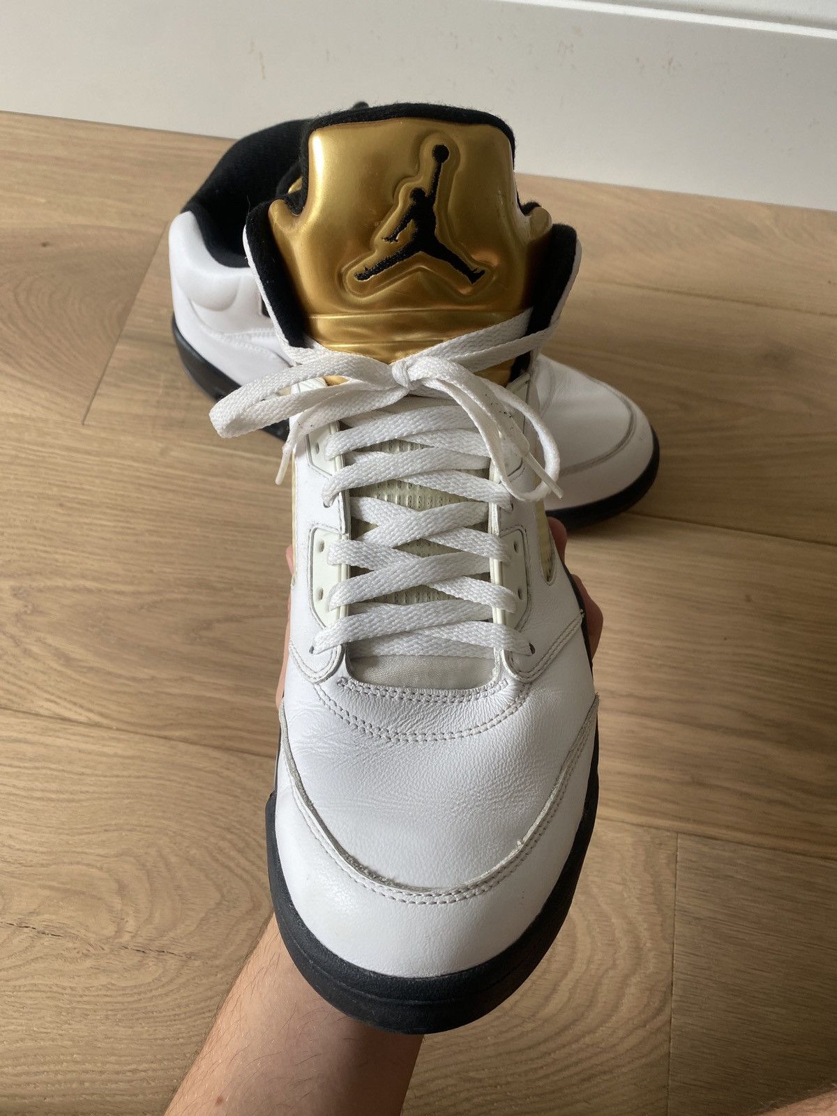Jordan Brand Nike Air Jordan 5 Retro ‘Olympic’ (2016) Size US 10 / EU 43 - 3 Thumbnail