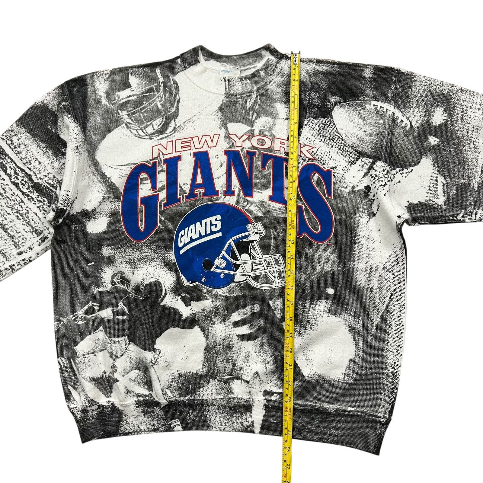 NFL VTG 90s NFL NEW YORK GIANTS AOP CREWNECK SWEATSHIRT SIZE XL Size US XL / EU 56 / 4 - 8 Thumbnail