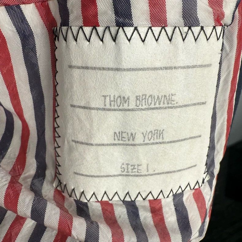 Thom Browne Thom Browne A windproof jacket with a hood Size US S / EU 44-46 / 1 - 3 Thumbnail
