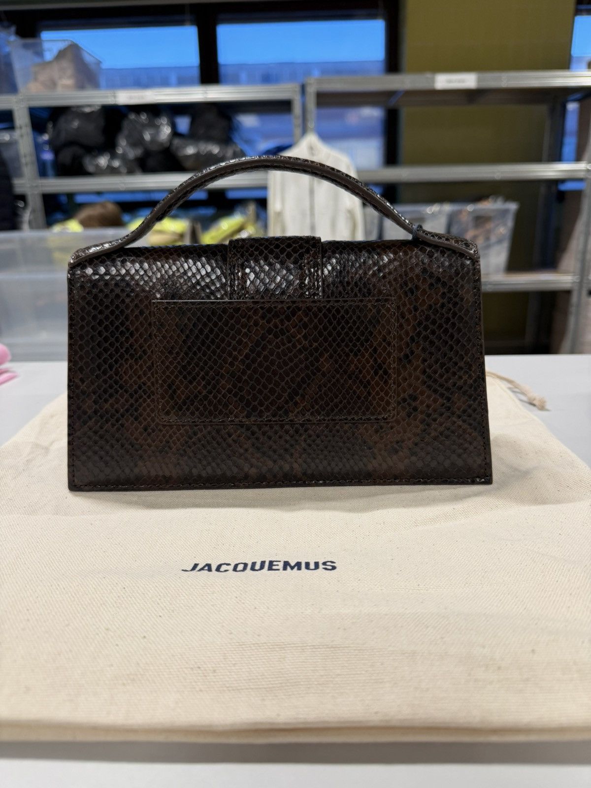 Jacquemus Jacquemus Le Grand Bambino Shoulder Bag NEW 1300$ Size ONE SIZE - 4 Thumbnail