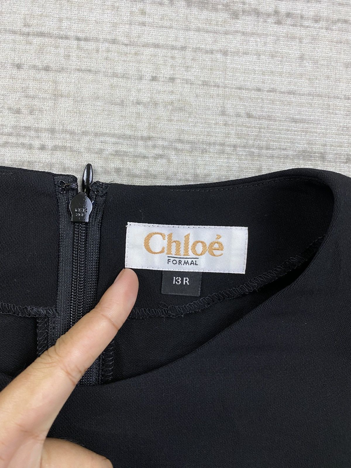 Chloe × Vintage Vintage Chloe Cropped Blouse Size M / US 6-8 / IT 42-44 - 6 Thumbnail