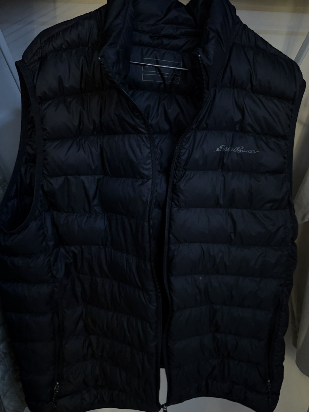 Vintage Black Puffer Vest Size US XL / EU 56 / 4 - 3 Thumbnail