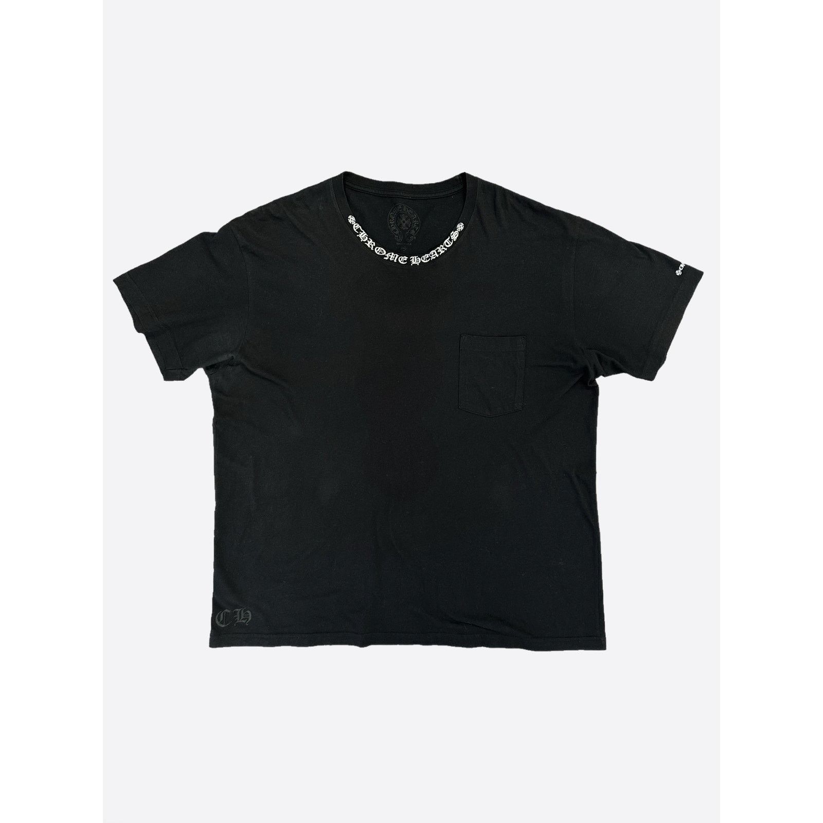 Chrome Hearts Neck Logo T Shirt | Grailed