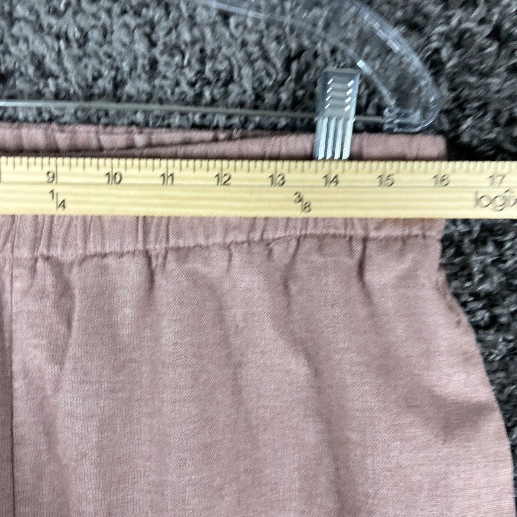 Zara Zara Pink Pants Women's XL Elastic Waistband Straight Leg Womens Size 40" / US 18 - 6 Thumbnail