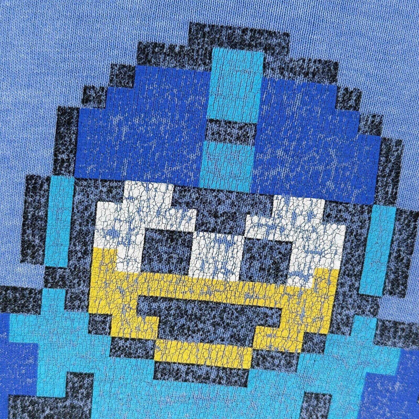 Ripple Junction Vintage MegaMan T-Shirt Men’s XL Blue Say Hello To My Little Size US XL / EU 56 / 4 - 10 Thumbnail